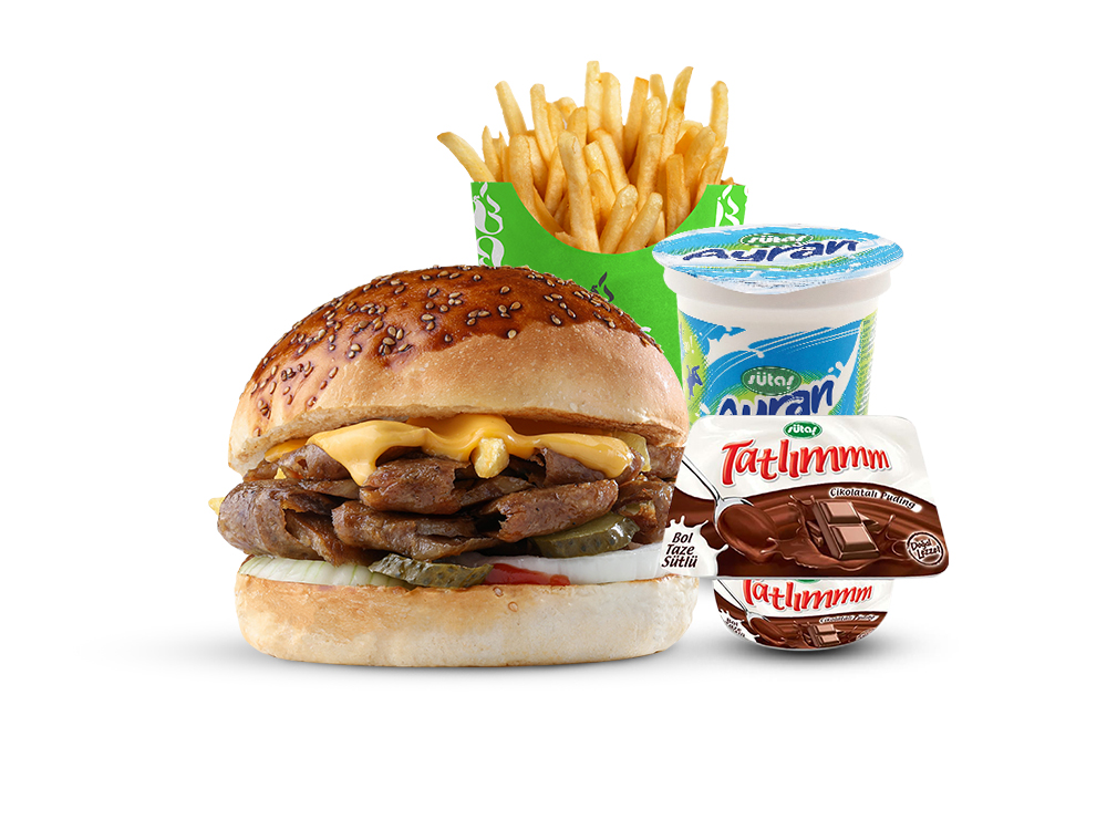 Et Döner Burger Menü