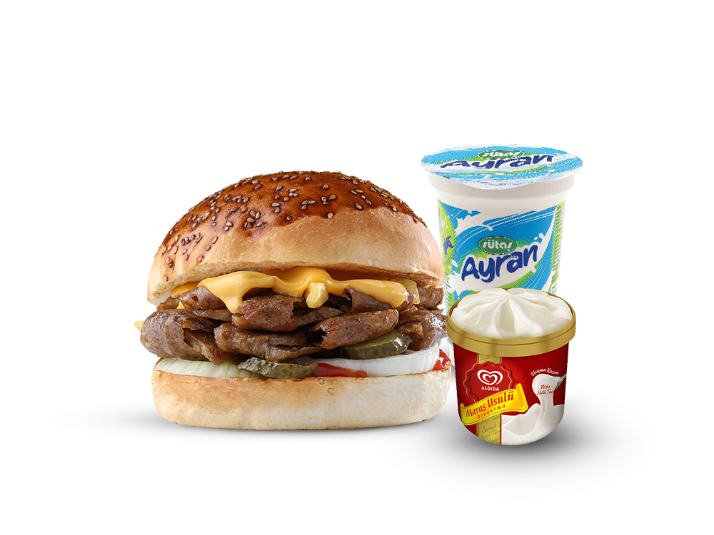 Algida Et Döner Burger Menü