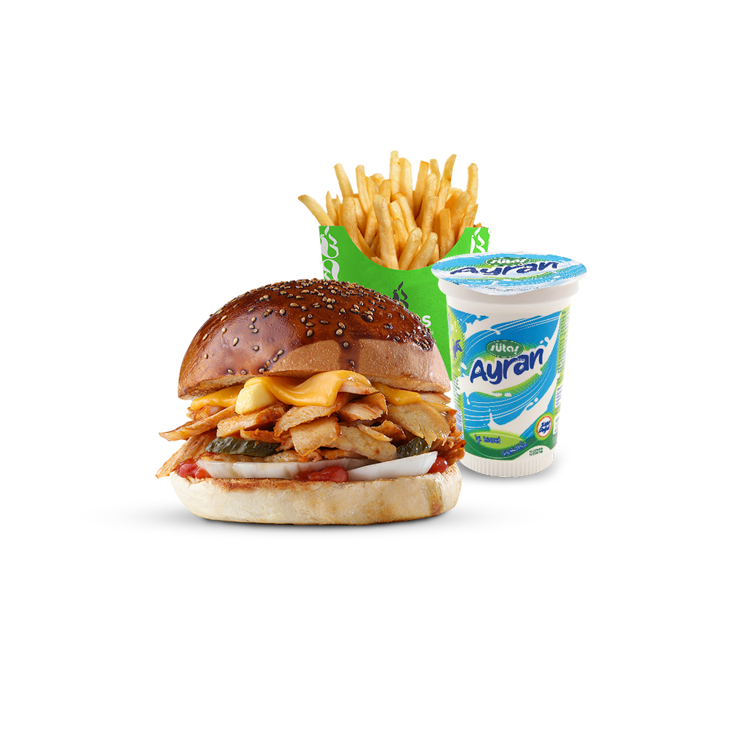 Tavuk Döner Burger Çocuk Menü